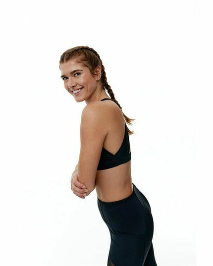 Women’s Sports Top Black Limba Skyline Mesh Black-4