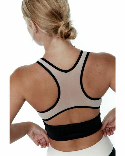Women’s Sports Top Black Limba Shadow  White-5