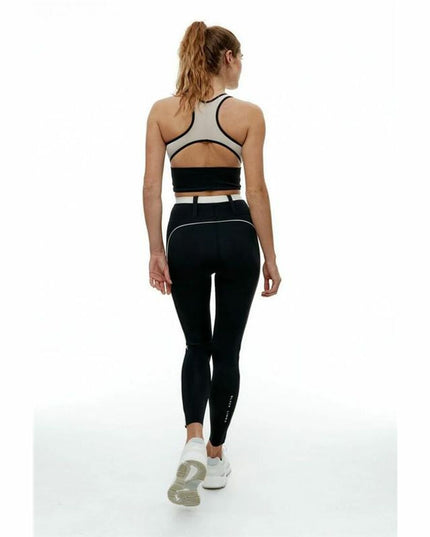 Women’s Sports Top Black Limba Shadow  White-3