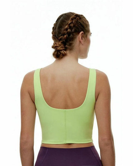 Women’s Sports Top Black Limba Bhakti  Lime-4