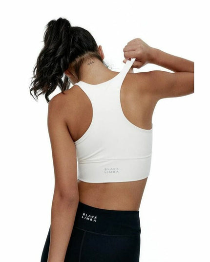 Women’s Sports Top Black Limba Diardi  Cream-5