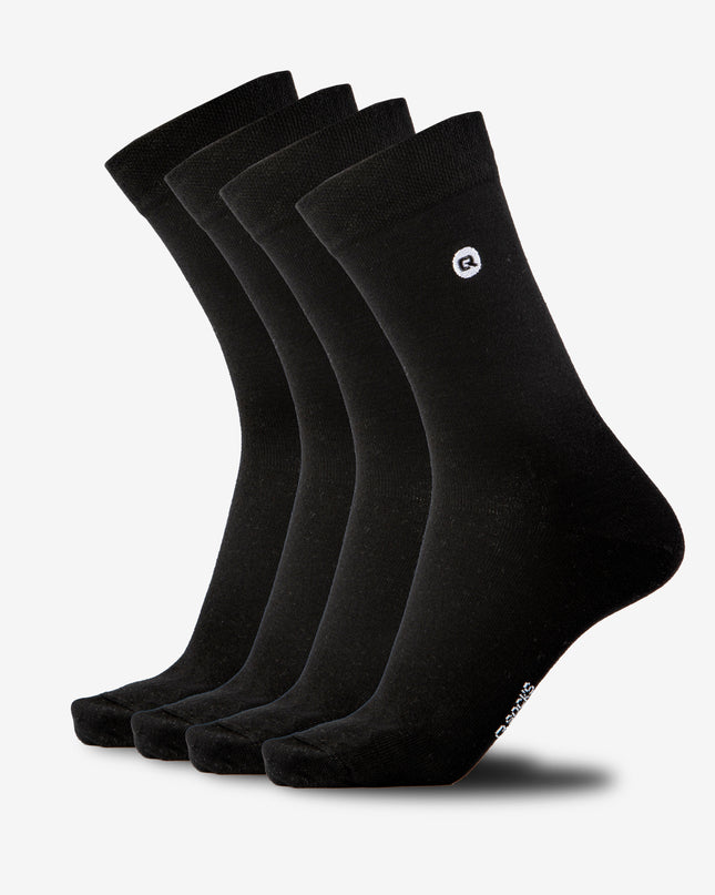 Business Anzugsocken aus Bio-Baumwolle 4X Paar-4
