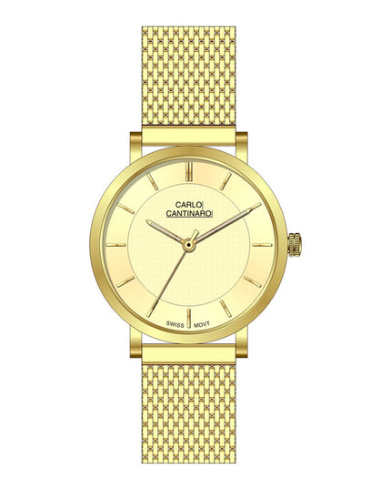Carlo Cantinaro CC1001GM013 Herrenuhr-0