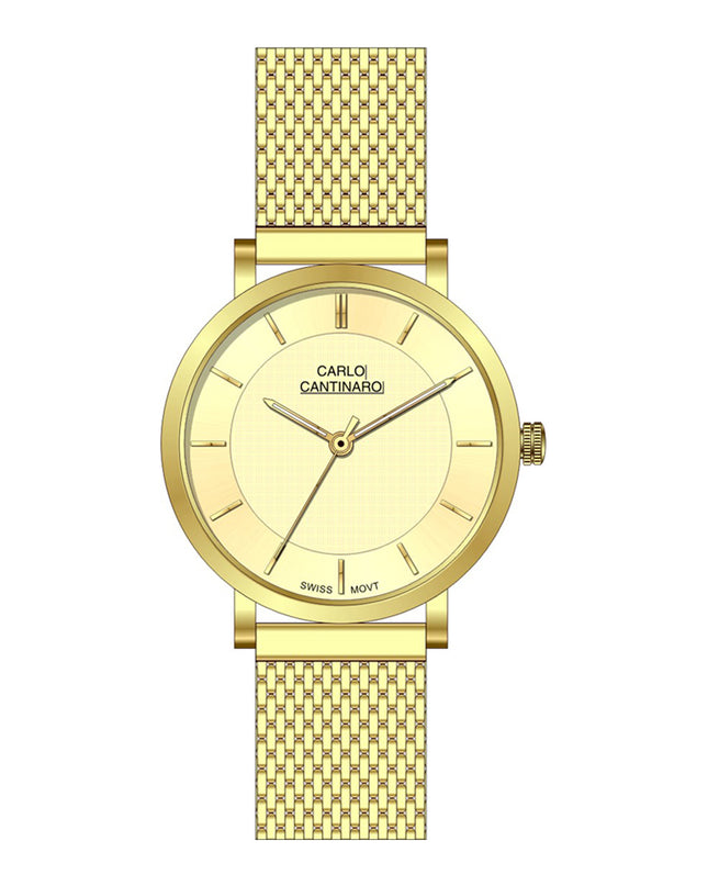 Carlo Cantinaro CC1001GM013 Herrenuhr-0