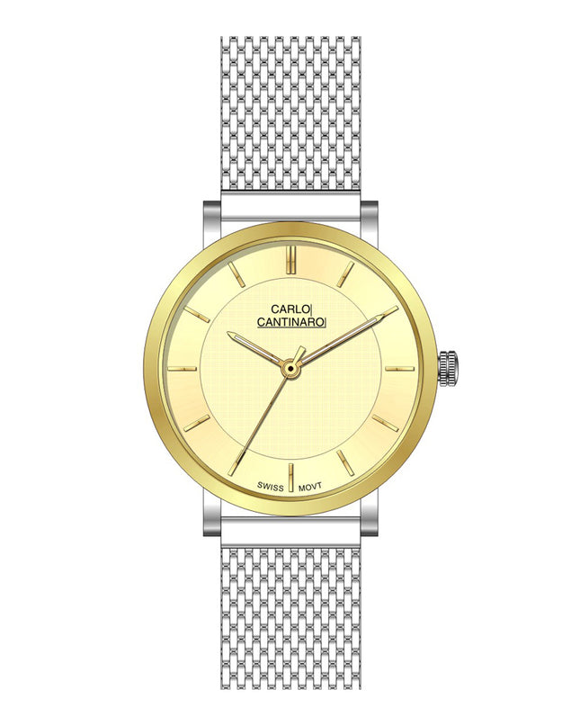 Carlo Cantinaro CC1001GM014 Herrenuhr-0