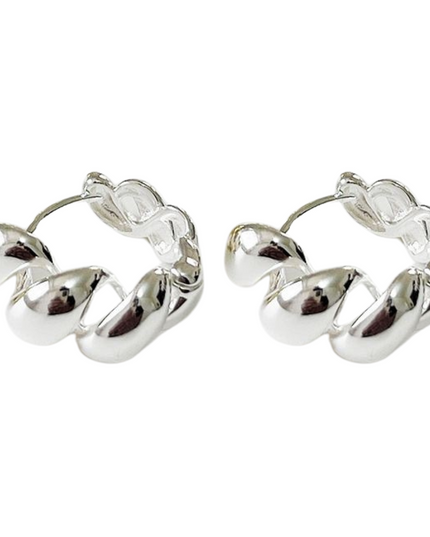 CHUNKY CROISSANT HOOPS 2CM-5