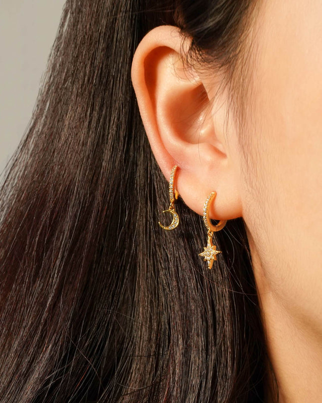 ELEANOR HOOPS 1CM-1