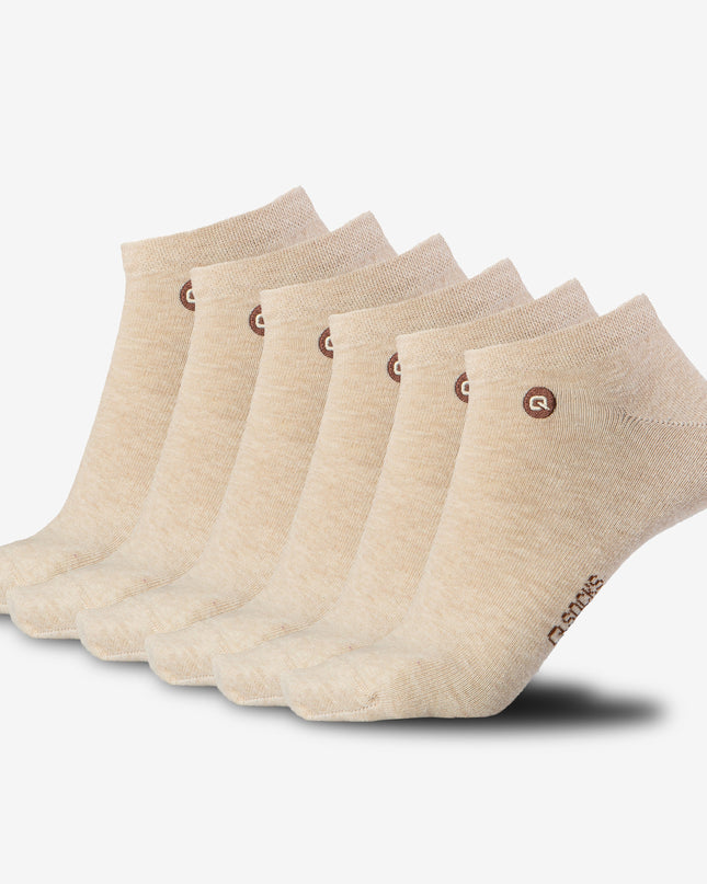 Dünne Sneaker Socken für Damen und Herren 6X Paar-0