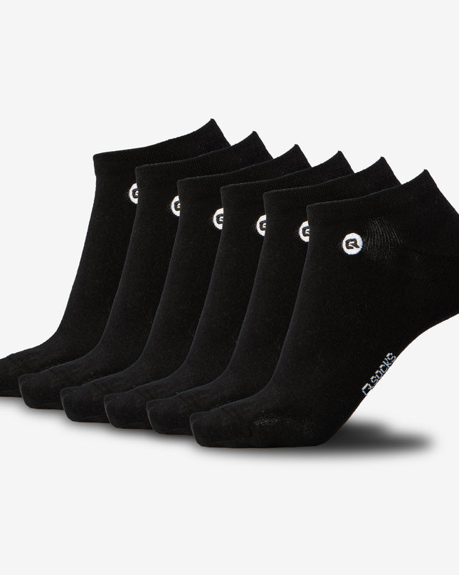 Dünne Sneaker Socken für Damen und Herren 6X Paar-5