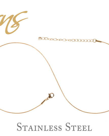Schlangenhalsketten SNAKE CHAIN GO-0