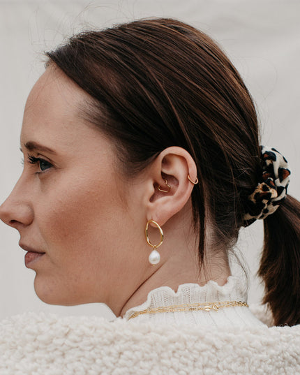 FIJI PEARL HOOPS 2,2CM-3