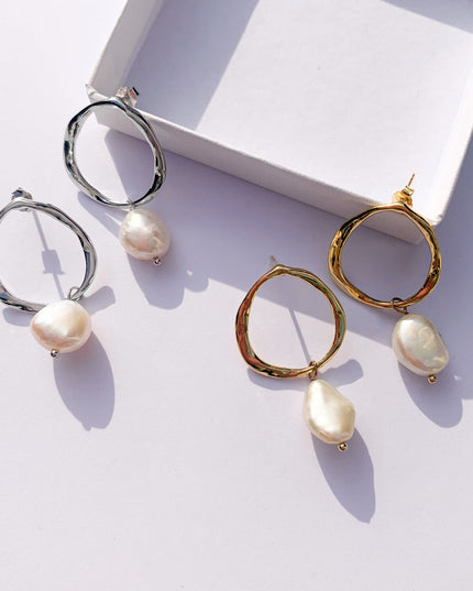 FIJI PEARL HOOPS 2,2CM-4