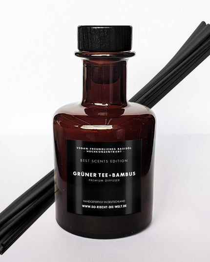 Grüner Tee & Bambus Raumduft Diffuser - Best Scents Edition-0