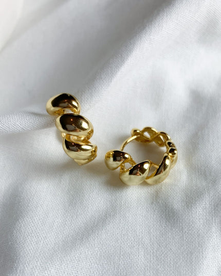 CHUNKY CROISSANT HOOPS 2CM-4