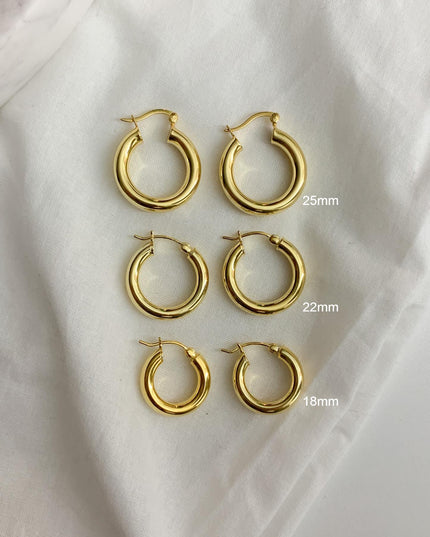 BLAIR CHUNKY HOOPS 2,2CM-4