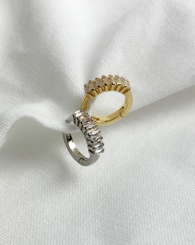 DAWN HELIX HOOP 1CM-0