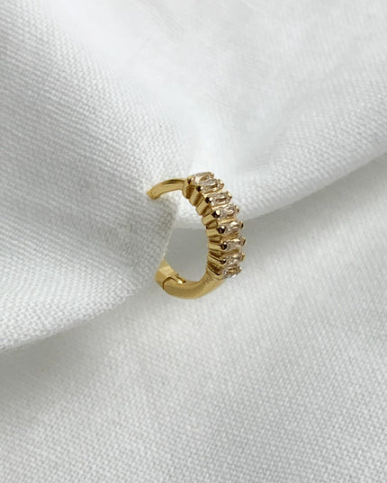 DAWN HELIX HOOP 1CM-3