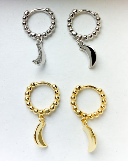 LUNA HOOPS 1CM-2