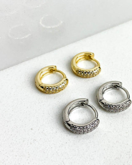 JANA HUGGIE HOOPS 1,2CM-1