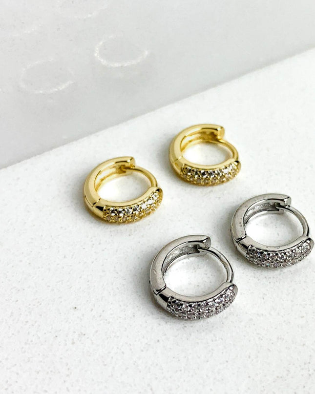 JANA HUGGIE HOOPS 1,2CM-1