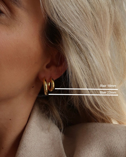 BLAIR CHUNKY HOOPS 1,8CM-2