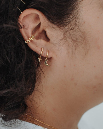 JULIA HOOPS 1CM-3