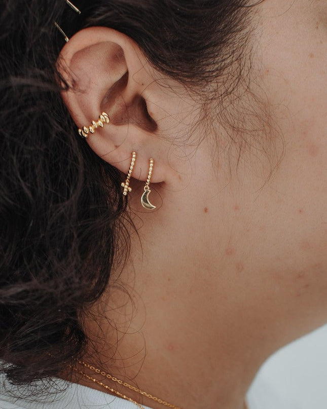 LUNA HOOPS 1CM-1