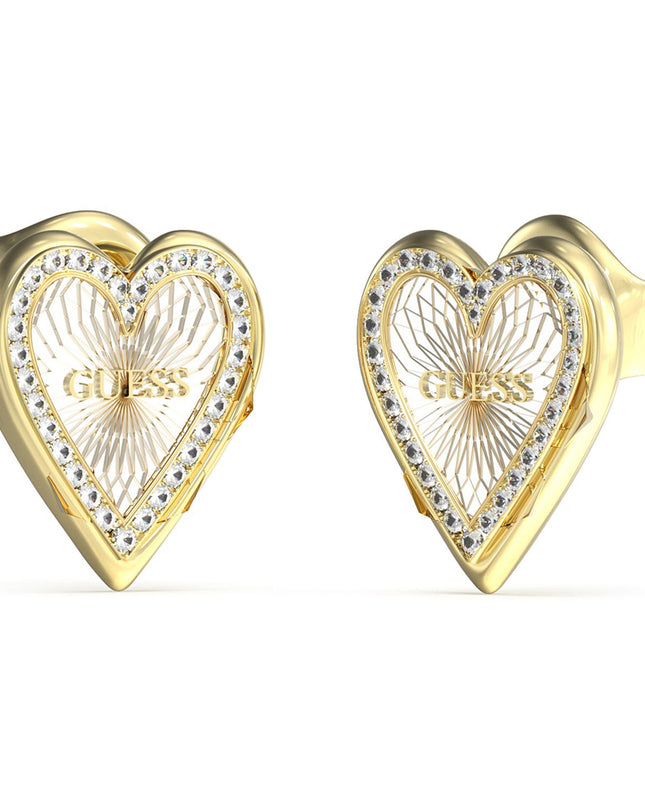 Guess Damen Ohrstecker JUBE03237JWYGRHTU-0