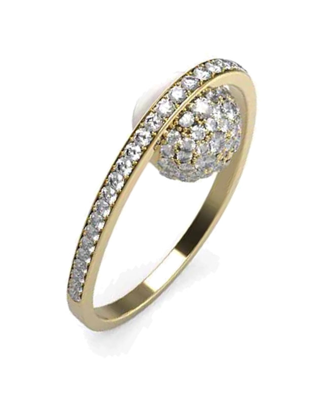 Guess Damen Ring JUBR04454JWYG58-0