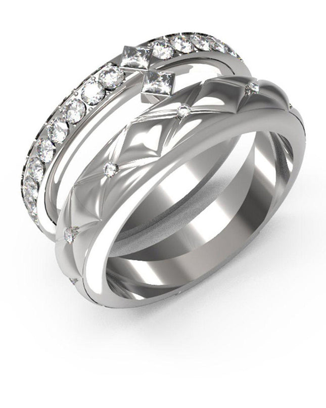 Guess Damen Ring JUBR04586JWRH58-0