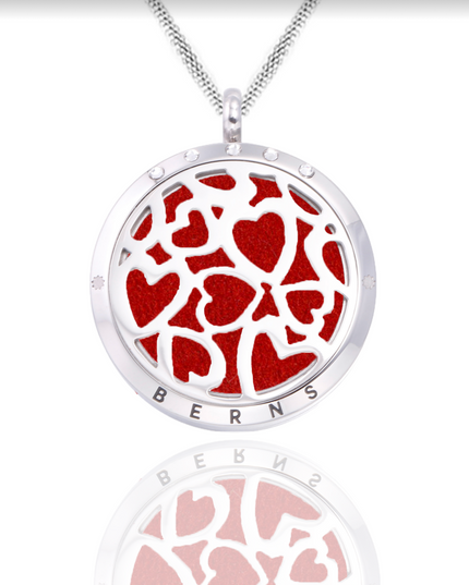 Anhänger - Parfüm/ätherisches Öl FRAGRANCE HEART CRY WHP SS + Geschenk-Halskette-1