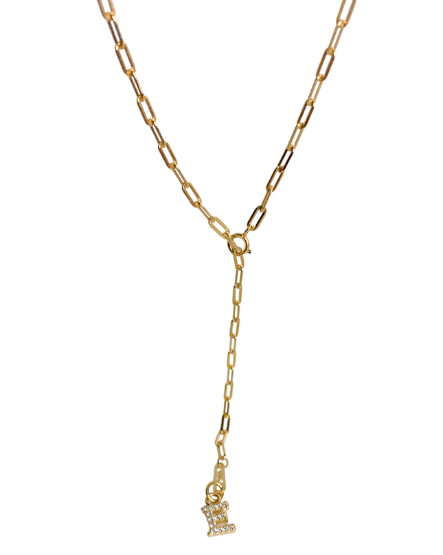 LETTER Y-DROP YLVIE NECKLACE-0