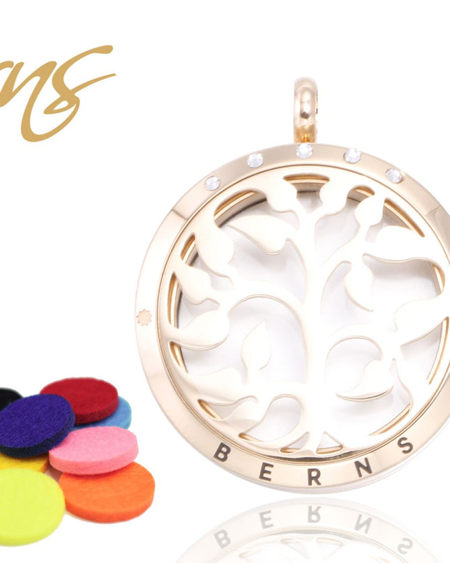Anhänger - Parfüm/ätherisches Öl FRAGRANCE TREE CRY WHP GO + Geschenk-Halskette-0