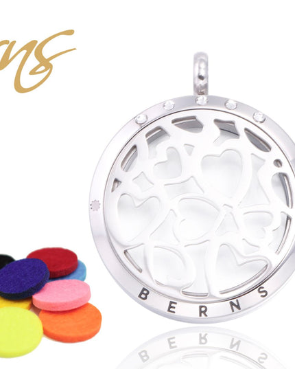 Anhänger - Parfüm/ätherisches Öl FRAGRANCE HEART CRY WHP SS + Geschenk-Halskette-0