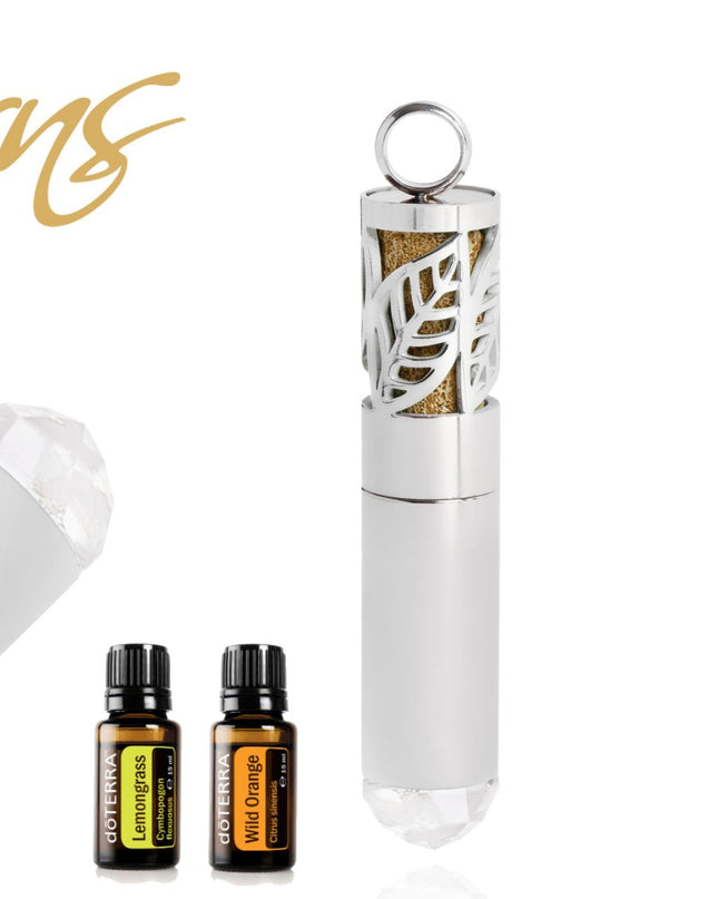 Anhänger - Parfüm/ätherisches Öl FRAGRANCE LEAFS+CRY TIT + Geschenk dōTERRA Ätherisches Öl-0
