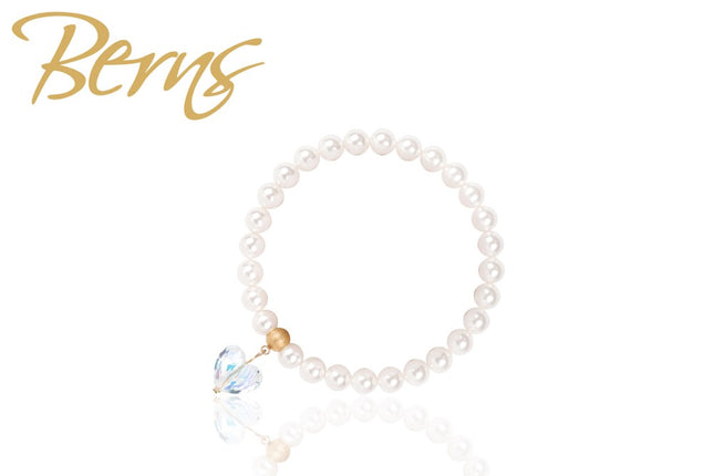 Armbänder BELLA WHITE-AB M.GO-0