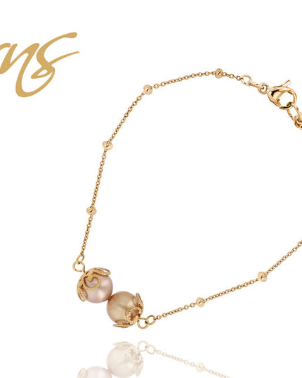 Armbänder MELODY ALMOND-GO-0