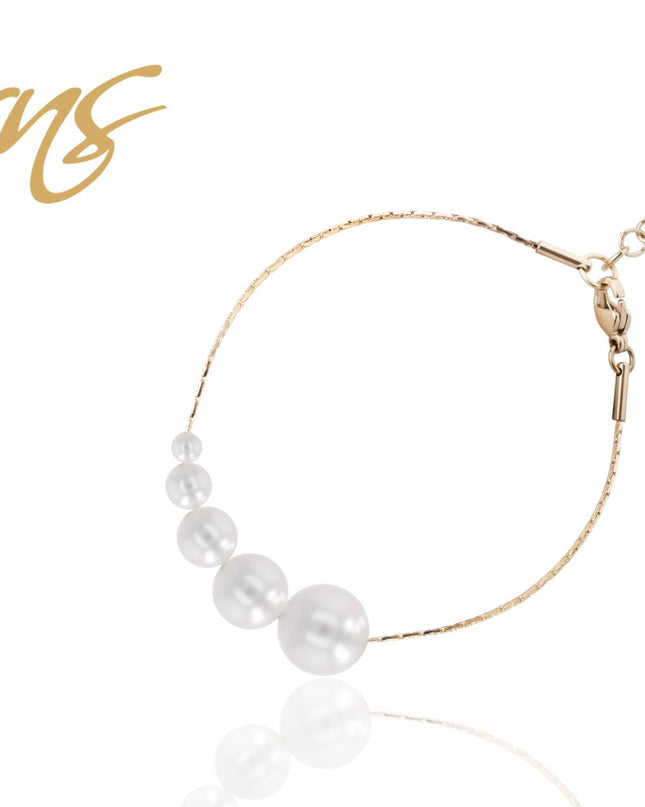 Armbänder PEARL WHITE GO-0
