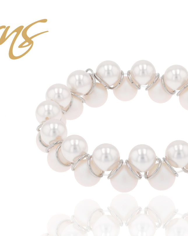 Armbänder TWIN WHITE-SS-0