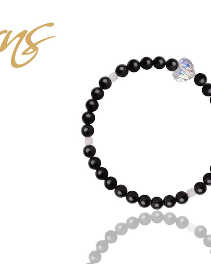 Armbänder LILIANA-CH SCHWARZ-WH (Kindergröße)-0