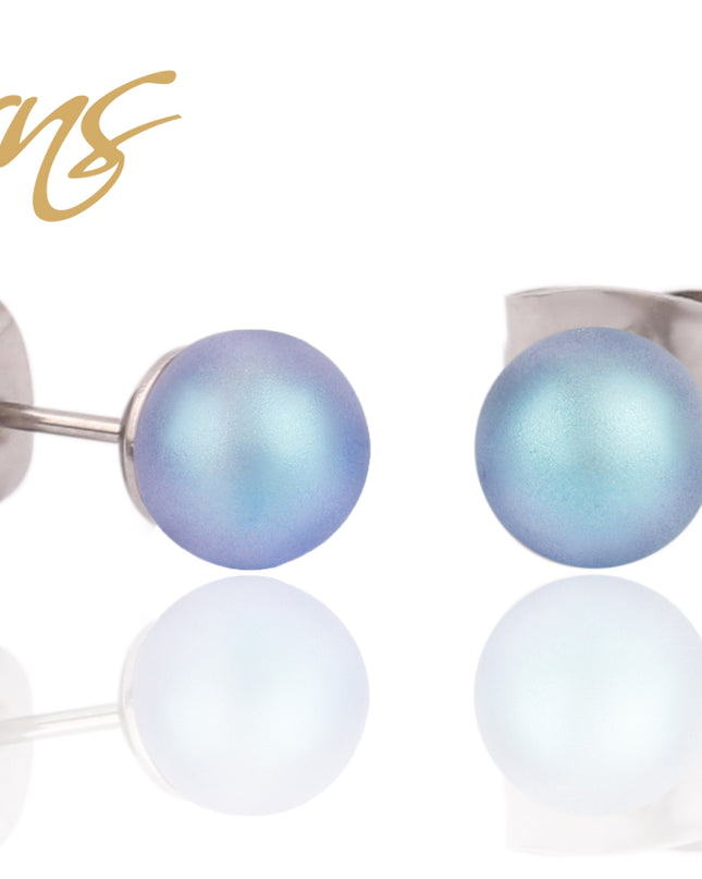 Ohrringe/Ohrstecker Perle CARIE 5818-IRLTBL 6mm-0