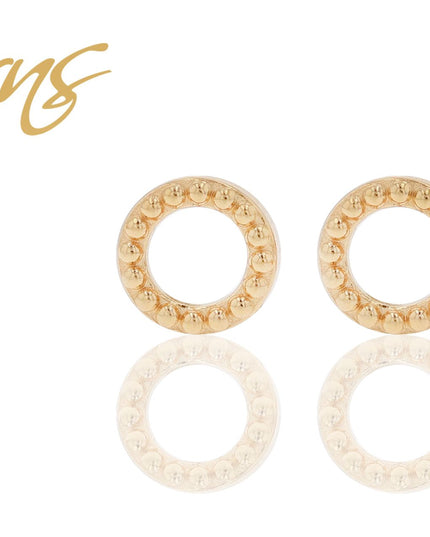 Ohrringe/Ohrstecker CLEAR ROUND GO-0