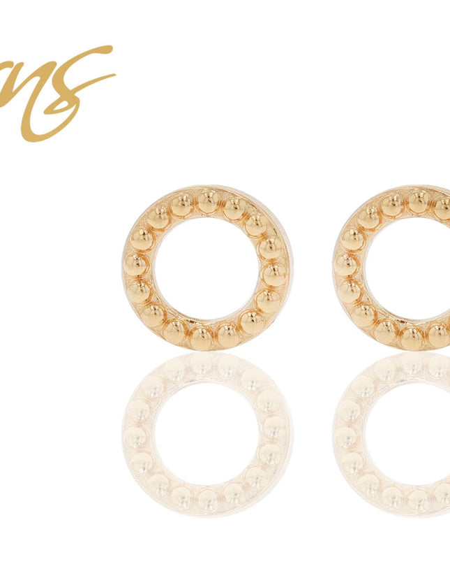 Ohrringe/Ohrstecker CLEAR ROUND GO-0