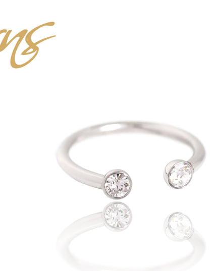 Ring MINI SS CRY PP24 6-0