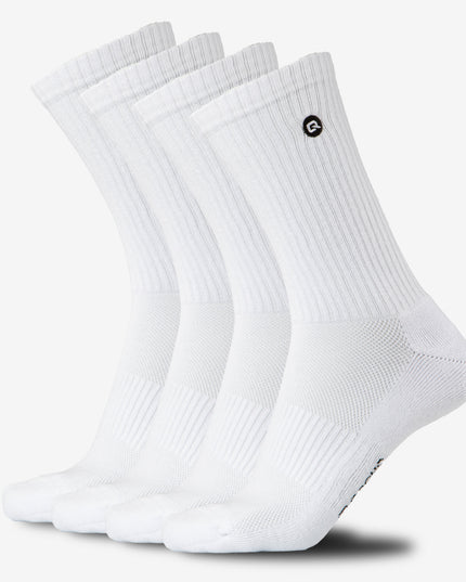 Tennissocken Crew Sportsocken gepolstert für Damen und Herren 4X Paar-2