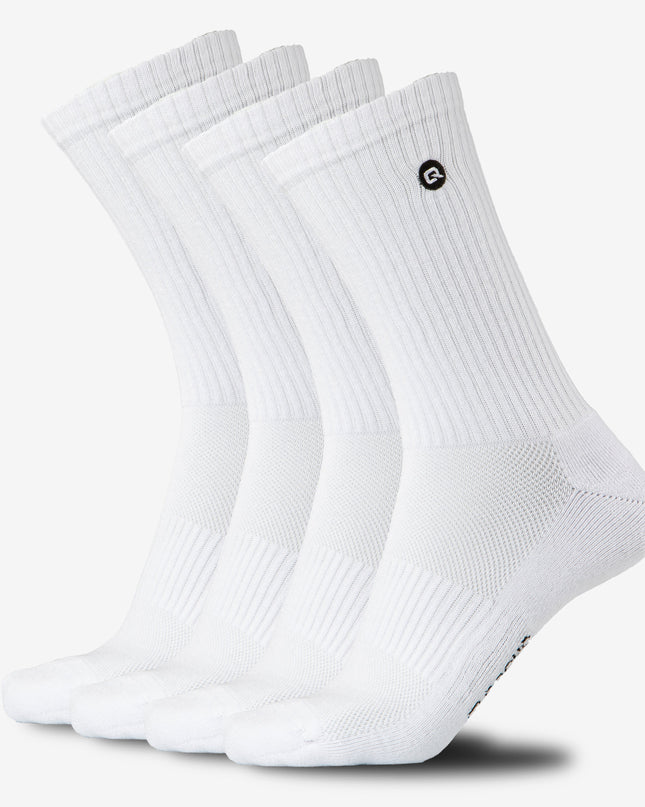 Tennissocken Crew Sportsocken gepolstert für Damen und Herren 4X Paar-2