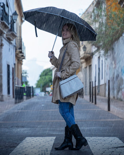 Folding Inverted Umbrella with LED Folbrella InnovaGoods-9