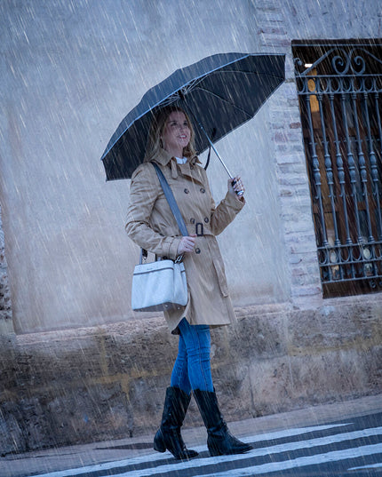 Folding Inverted Umbrella with LED Folbrella InnovaGoods-8