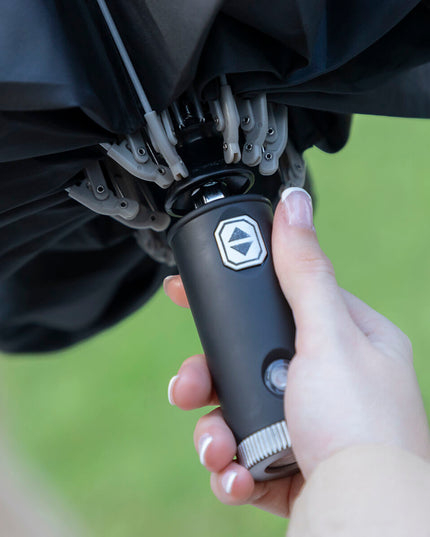 Folding Inverted Umbrella with LED Folbrella InnovaGoods-6