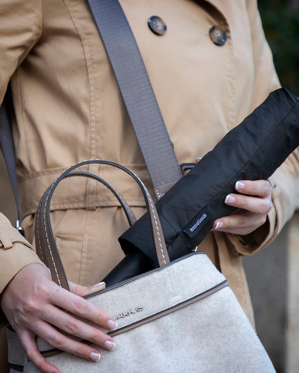 Folding Inverted Umbrella with LED Folbrella InnovaGoods-5